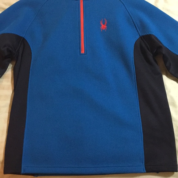 Spyder zip-up sweater/thermal/coat - Picture 3 of 8